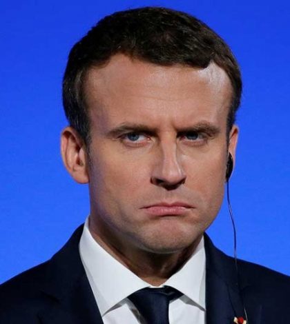 Se desploma la popularidad del presidente Macron