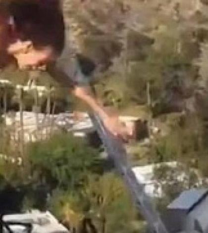 El ‘playboy’ Dan Bilzerian lanza a una estrella porno desde el tejado de su casa