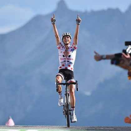 Warren Barguil ganó la etapa 18 del Tour  y se coronó como el rey de la montaña