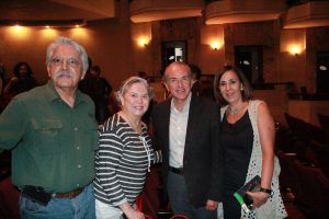 p-Miguel Lozano, Celia Flores, Juan manuel Carreras y Lorena Valle de Carreras
