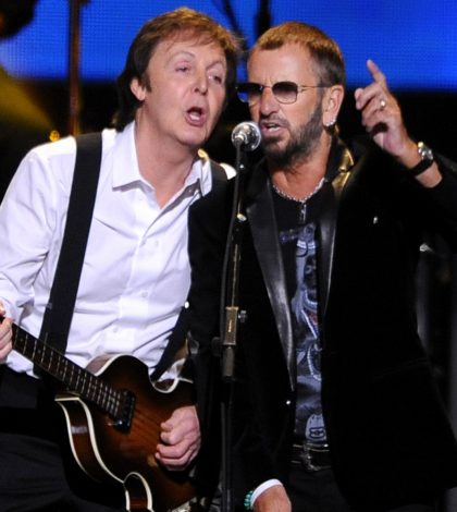 Ringo y Paul, juntos  de nueva cuenta