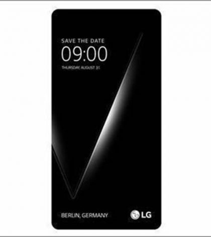El LG V30 se pondrá a la venta el 28 de septiembre de forma global