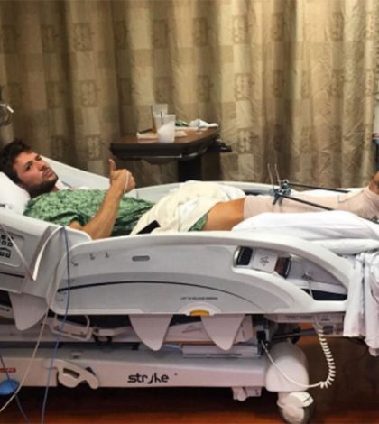 Ryan Phillippe es hospitalizado tras accidente en el rodaje