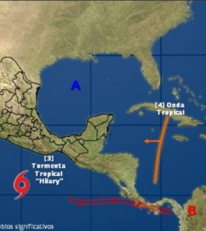 Tormentas tropicales «Hilary» e «Irwin» se forman en el Pacífico