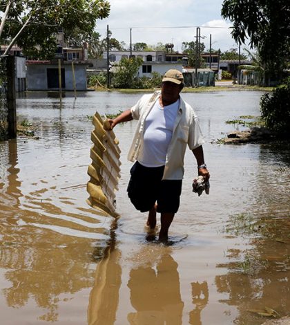 Impresionantes imágenes de los estragos de ‘Franklin’ en Veracruz