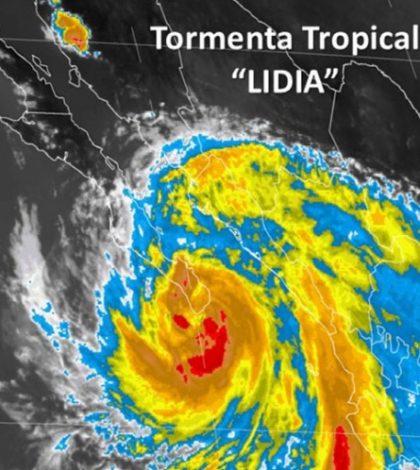 Emiten alerta naranja en sur de Ensenada por tormenta ‘Lidia’