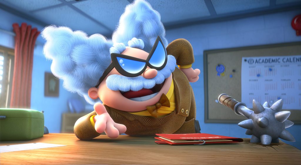 Professor Poopypants (voiced by Nick Kroll) in DreamWorks Animation's CAPTAIN UNDERPANTS: THE FIRST EPIC MOVIE.