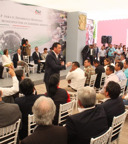 Ofrece Osorio respaldo de la Federación  a SLP en combate a la delincuencia