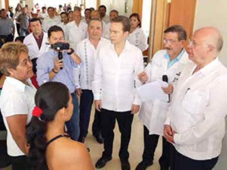 Amplían atención médica para tres zonas de Chiapas: Manuel Velasco