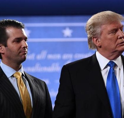 Trump dictó comunicado falso sobre reunión de su hijo con abogada rusa