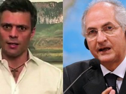 Detienen de nuevo a Leopoldo López y a Antonio Ledezma