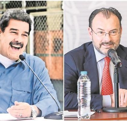 Videgaray responde a Maduro: es un cobarde