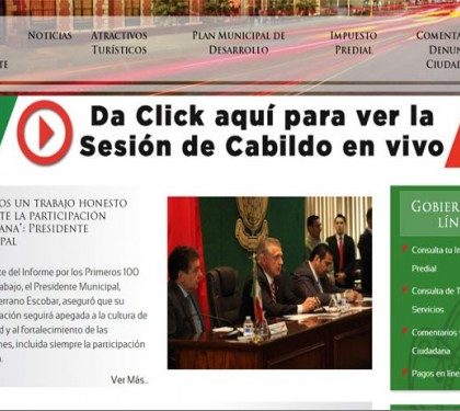 Ayuntamientos potosinos trasmitirán en vivo sesiones de Cabildos
