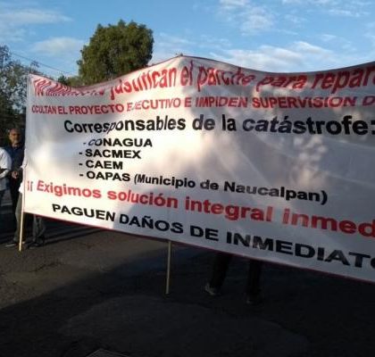 Vecinos piden indemnización por desbordamiento del río Hondo
