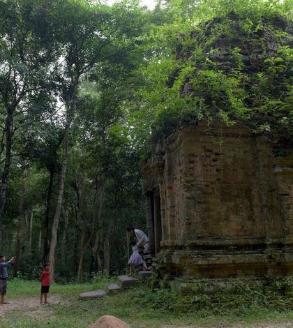 Una ciudad antigua renace en Camboya