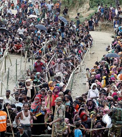 Casi medio millón de rohinyás han llegado a Bangladesh desde Birmania
