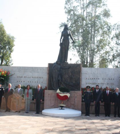 Reconocimiento al sacrificio de los Niños Héroes de Chapultepec