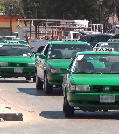 Taxistas se manifiestan por el crecimiento de unidades “piratas” en la ciudad
