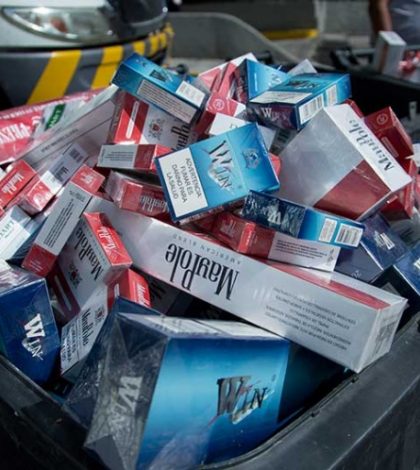 Decomisan 2.7 millones de cigarros ilegales en Tepito: PGR