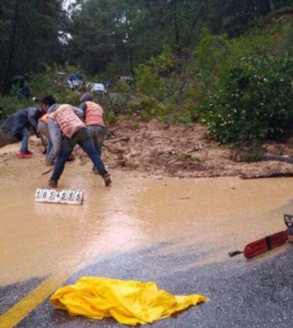 #Video Deslave causa cierre parcial en la carretera México-Toluca: PF
