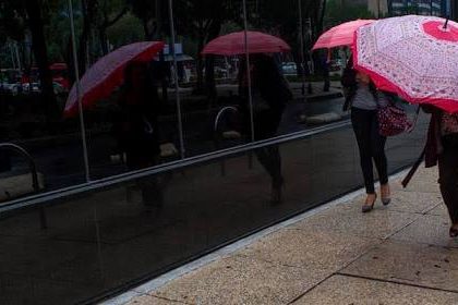 Cae lluvia ligera en seis delegaciones de la CDMX