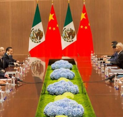 Refrendan México y China voluntad por defender el libre comercio