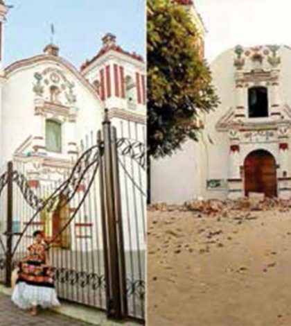 Sismo fisura patrimonio en Juchitán