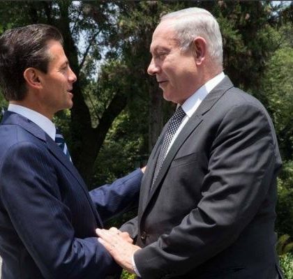 Peña Nieto se reúne con Netanyahu en Los Pinos
