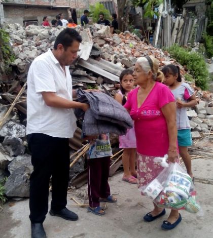Realiza DIF de Soledad una entrega  más de ayuda a damnificados por sismos