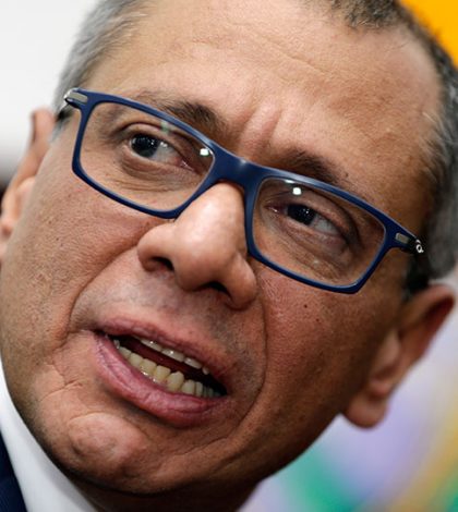 Dan prisión preventiva a vicepresidente de Ecuador