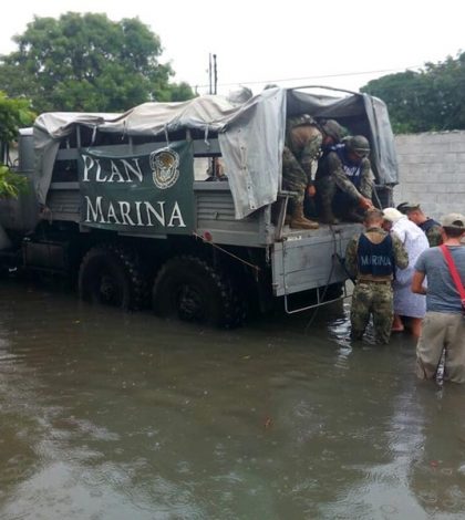 Suman dos muertos y 18 mil damnificados por lluvias en Tamaulipas