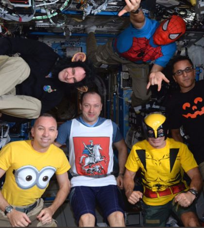 Así se vive Halloween en la Estación Espacial
