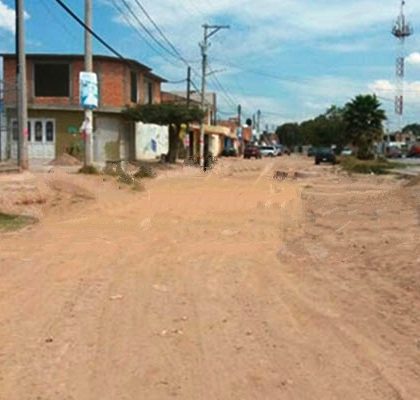Seduvop sin dinero para acabar obras en calle San José del Barro