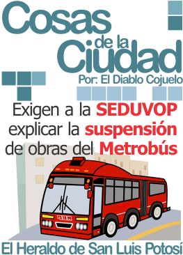 Exigen a la SEDUVOP explicar la suspensión de obras del Metrobús