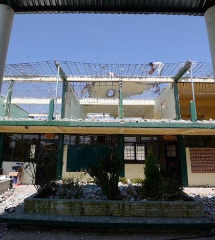 Inicia demolición en dos escuelas dañadas por sismo en Tlaxcala: SEP