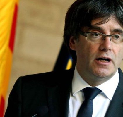 Presentan querellas contra Puigdemont y líderes independentistas