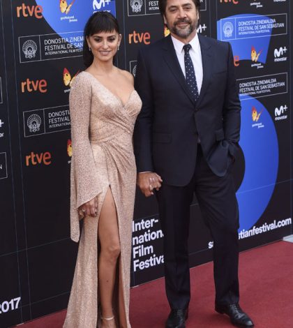 Penélope Cruz y Javier Bardem, todo glamour en el Festival de cine de San Sebastián