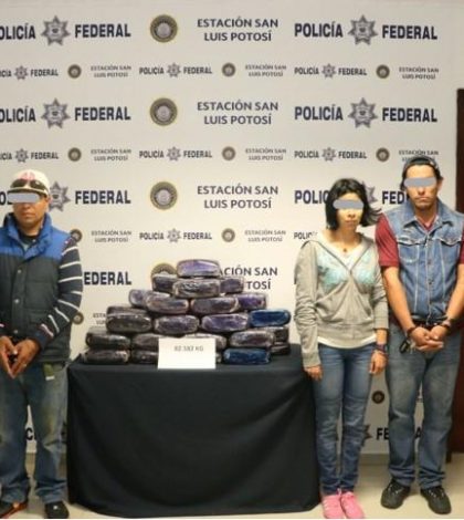 Aseguran federales 92 kilos de «cristal» en carretera León-San Luis