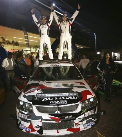 Ricardo Cordero y Marco Hernández ganan el Rally Colima