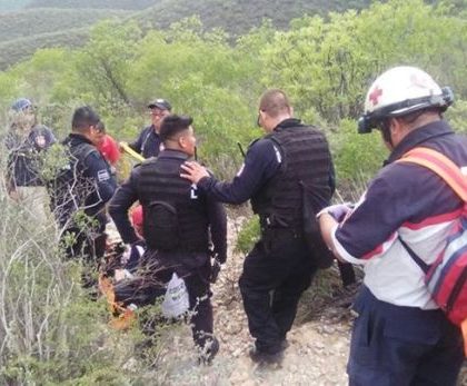 Menor cae de cerro en la Huasteca Potosina y se mata