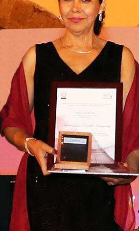 Investigadora de UASLP recibe  Premio Nacional de la ANUIES 2017
