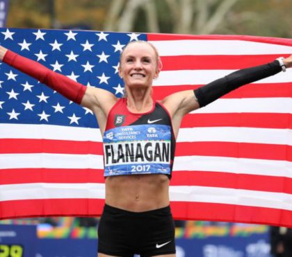 La estadounidense Flanagan hace saltar la banca en el Maratón de Nueva York