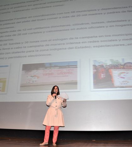 Destaca Lorena Valle Rodríguez  logros alimentarios en SLP