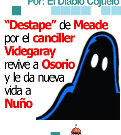 Cosas de la Ciudad: «Destape» de Meade por el canciller Videgaray revive a Osorio y le da nueva vida a Nuño