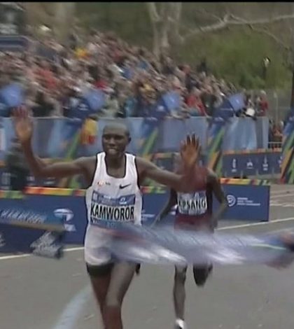 Keniano gana el maratón de Nueva York