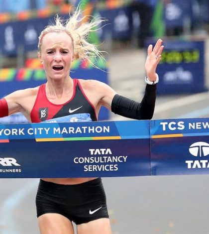Shalane, primera estadounidense en 40 años que gana maratón de Nueva York