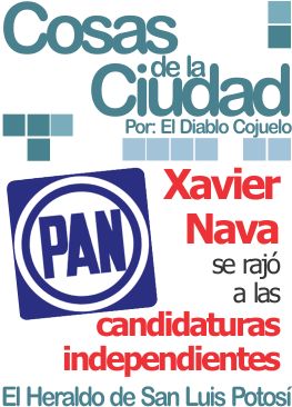 Xavier Nava se rajó a las candidaturas independientes