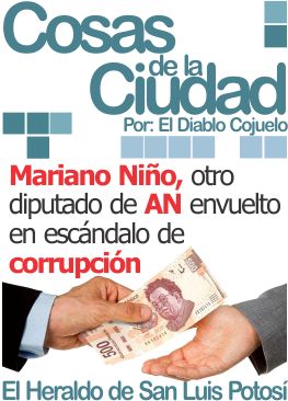 Cosas de la Ciudad; Mariano Niño, otro diputado de AN envuelto en escándalo de corrupción