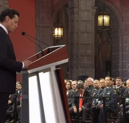 México no puede retroceder: Peña Nieto