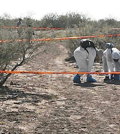 Confirma PGJE localización de restos humanos en predio de Huehuetlán
